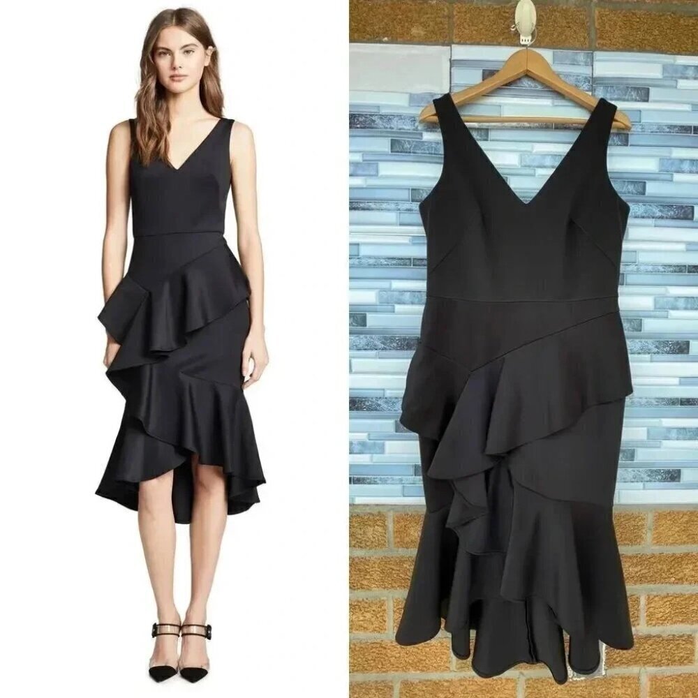 Marchesa Notte Stretch Cocktail Dress size 14